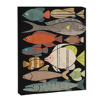 Fish Crowd No. 1 Canvas Print Gallery Image 6
