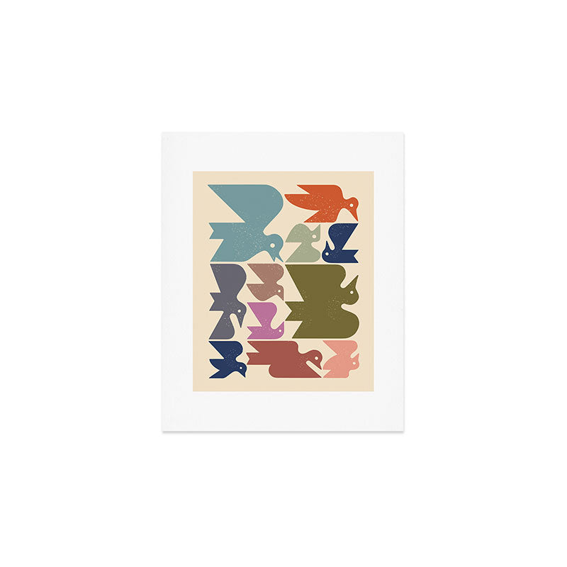 Flock No. 3 Art Print Gallery Image 1