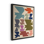 Flock No. 3 Framed Canvas Print Gallery Image 2