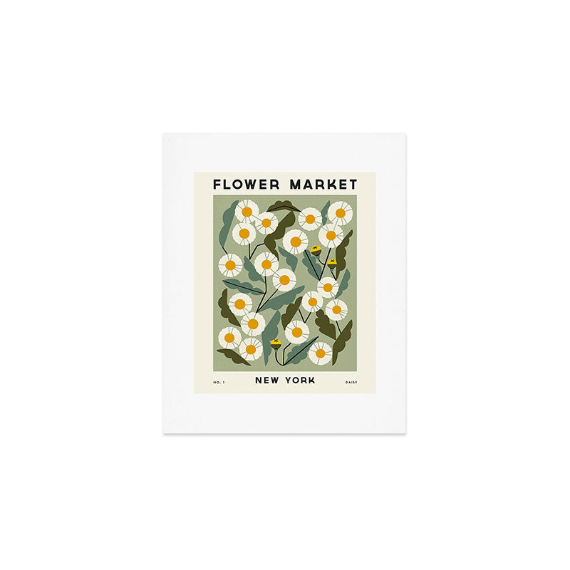 Flower Market No. 1 Art Print Gallery Image 1
