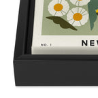Flower Market No. 1 Framed Canvas Print Gallery Image 3