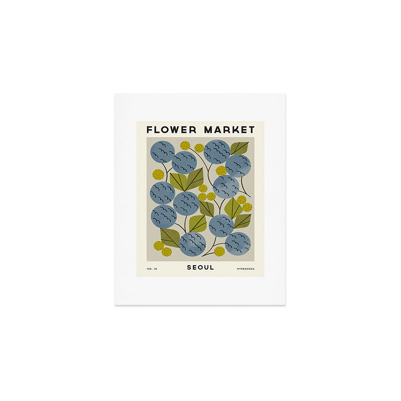 Flower Market No. 10 Art Print Gallery Image 1