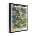 Flower Market No. 10 Framed Canvas Print Gallery Image 2