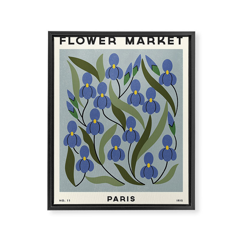 Flower Market No. 11 Framed Canvas Print Gallery Image 6
