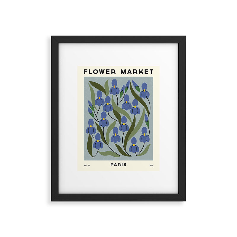Flower Market No. 11 Framed Art Print Gallery Image 5