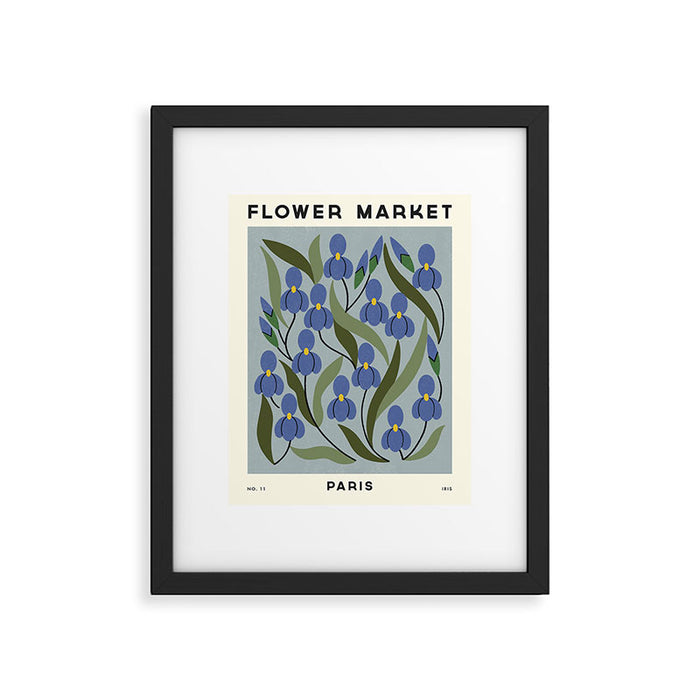 Flower Market No. 11 Framed Art Print Gallery Image 1