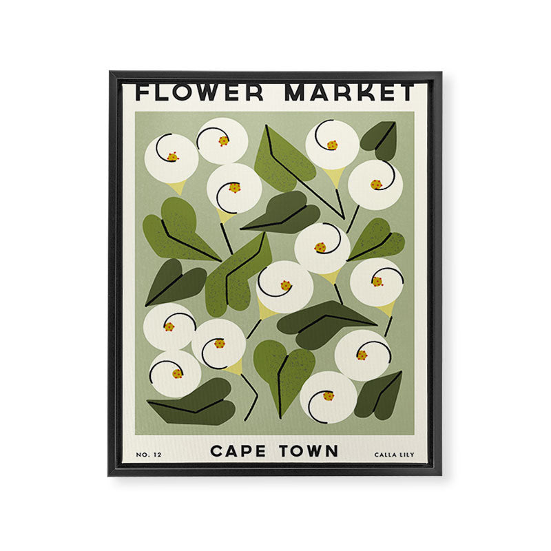 Flower Market No. 12 Framed Canvas Print Gallery Image 6