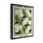 Flower Market No. 12 Framed Canvas Print Gallery Image 2