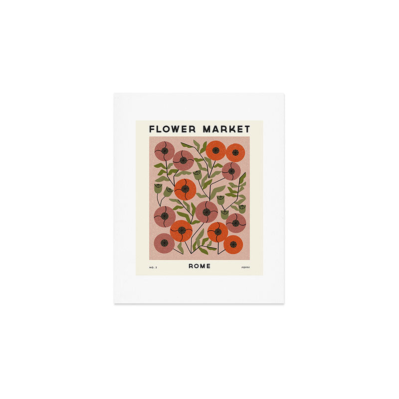 Flower Market No. 2 Art Print Gallery Image 1