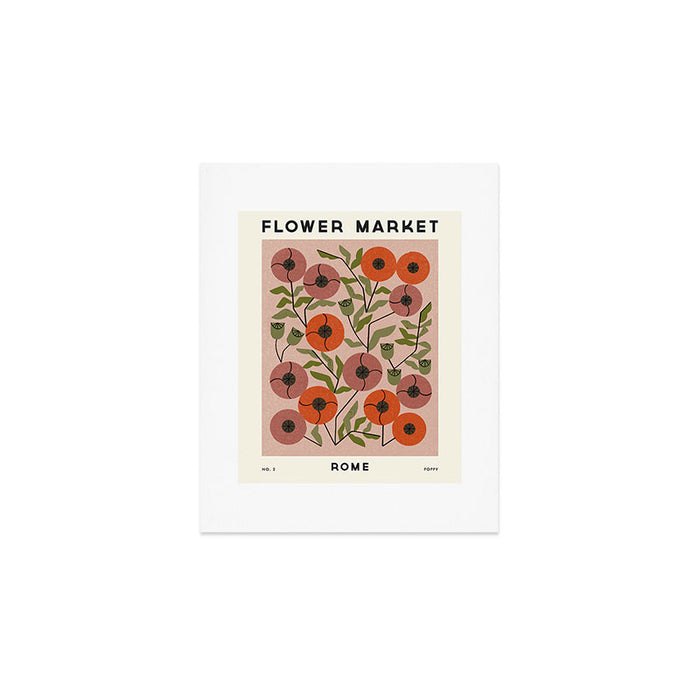 Flower Market No. 2 Art Print Gallery Image 1