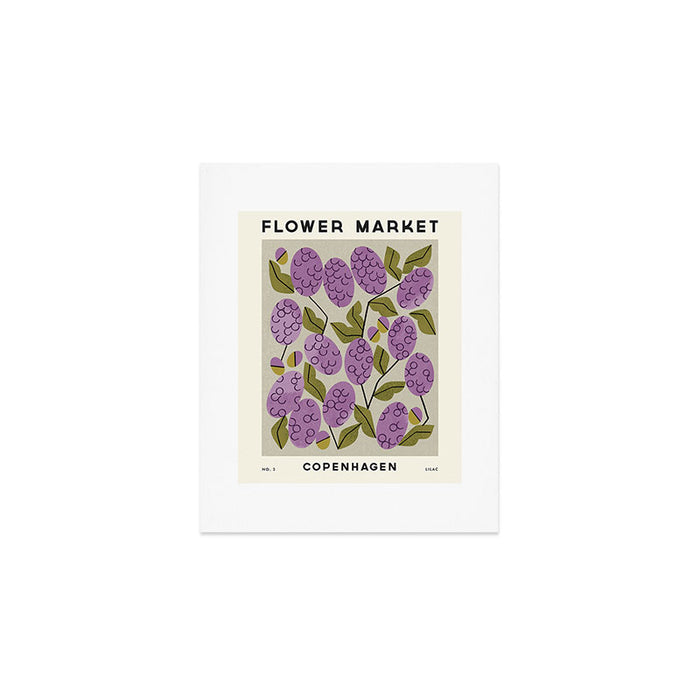Flower Market No. 3 Art Print Gallery Image 1