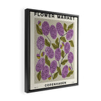 Flower Market No. 3 Framed Canvas Print Gallery Image 2