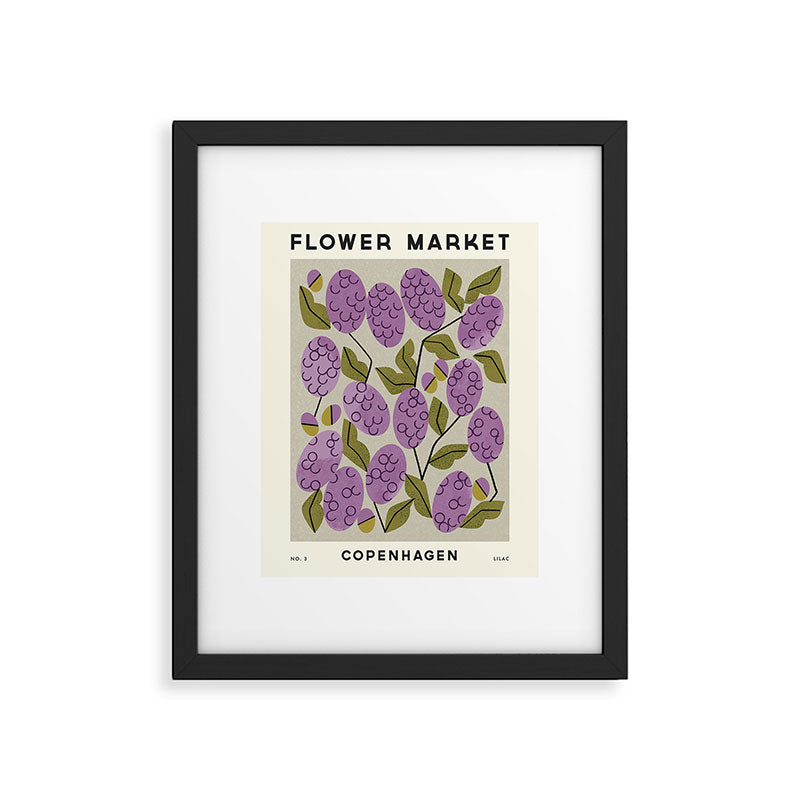 Flower Market No. 3 Framed Art Print Gallery Image 5
