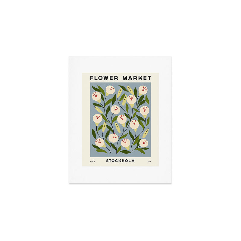 Flower Market No. 5 Art Print Gallery Image 1
