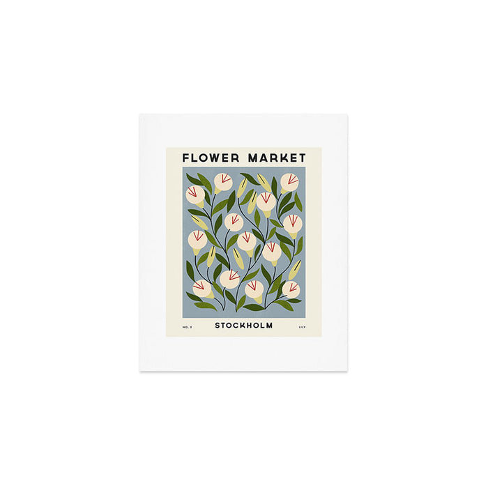 Flower Market No. 5 Art Print Gallery Image 1