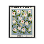 Flower Market No. 5 Framed Canvas Print Gallery Image 6