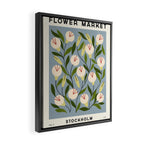 Flower Market No. 5 Framed Canvas Print Gallery Image 2