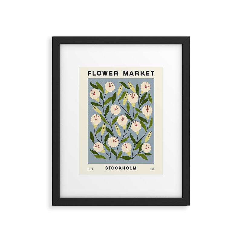 Flower Market No. 5 Framed Art Print Gallery Image 4