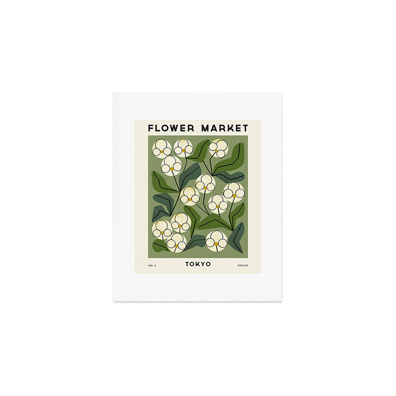 Flower Market No. 6 Art Print Gallery Image 1