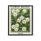 Flower Market No. 6 Framed Canvas Print Gallery Image 6