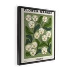 Flower Market No. 6 Framed Canvas Print Gallery Image 2