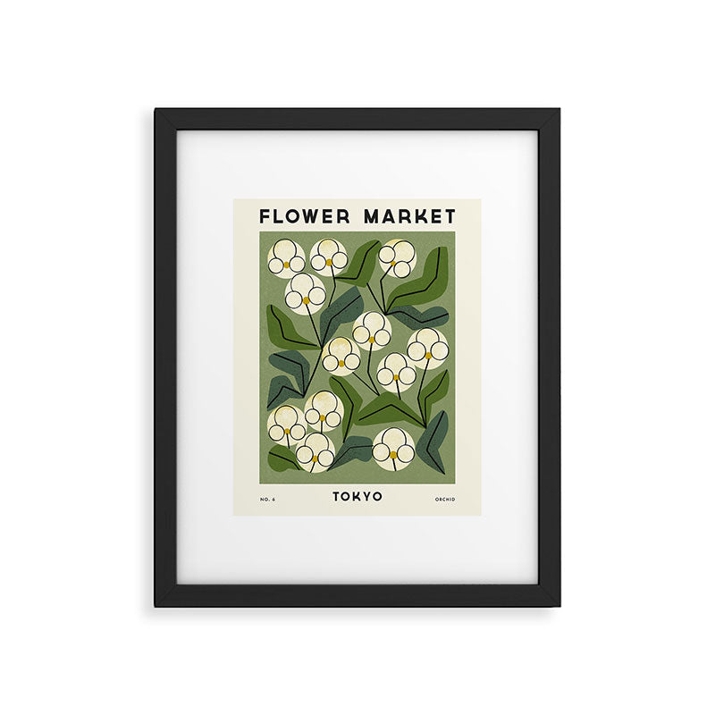 Flower Market No. 6 Framed Art Print Gallery Image 4