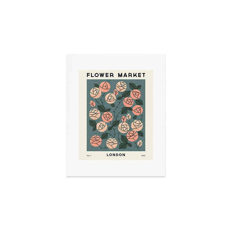 Flower Market No. 7 Art Print Gallery Image 1