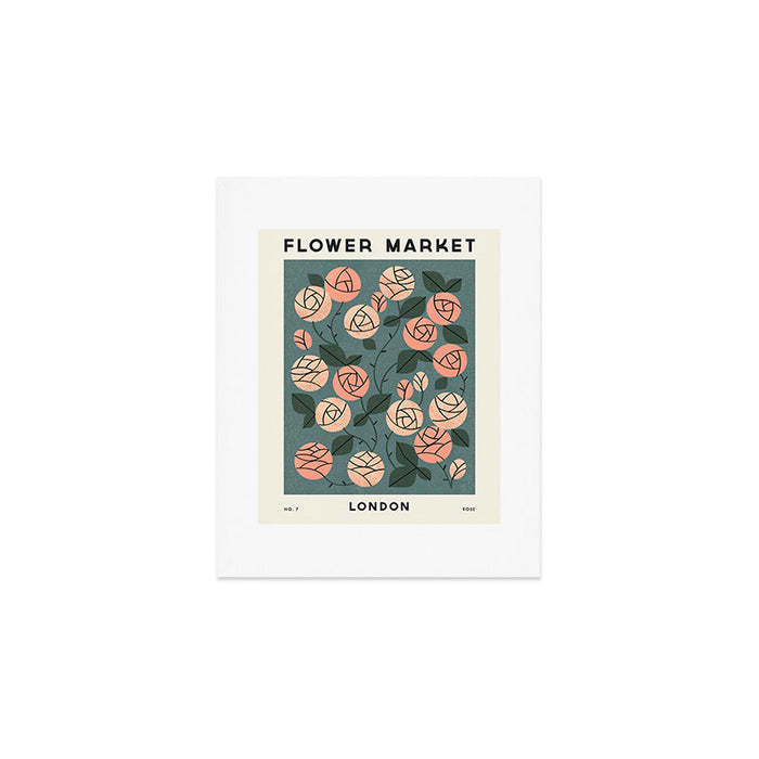 Flower Market No. 7 Art Print Gallery Image 1