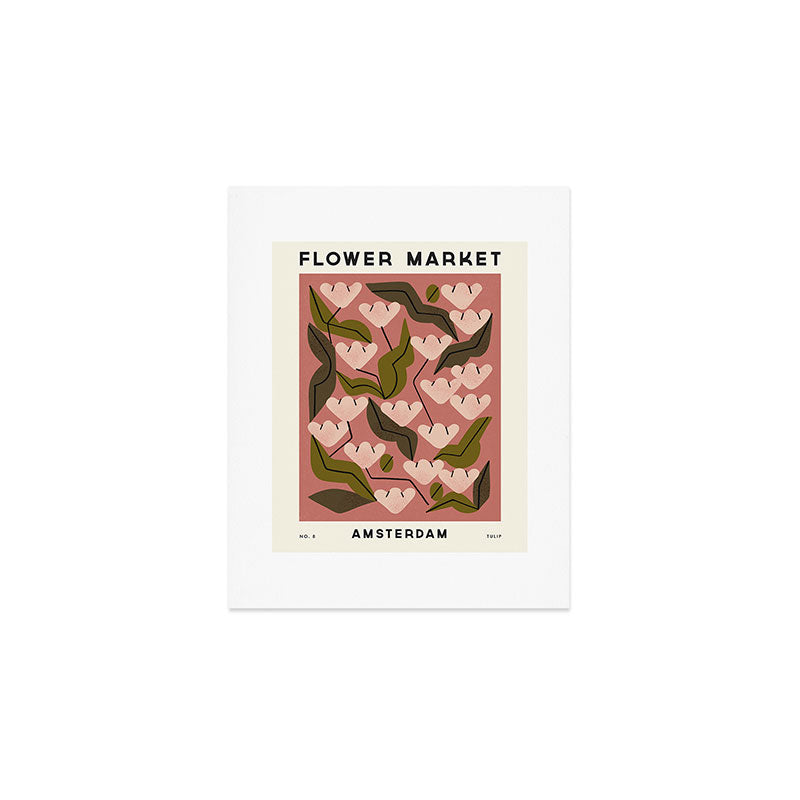 Flower Market No. 8 Art Print Gallery Image 1
