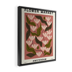 Flower Market No. 8 Framed Canvas Print Gallery Image 2