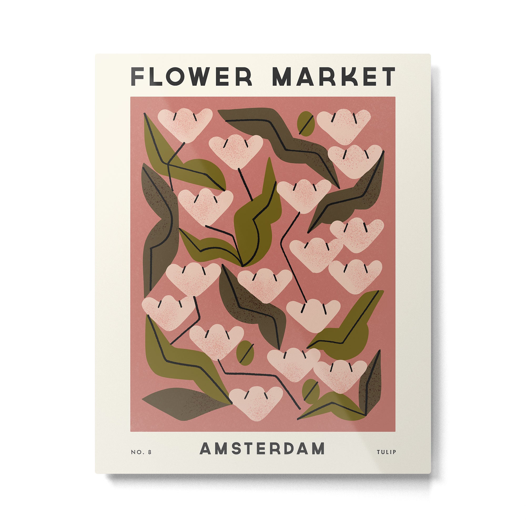 Flower Market No. 8 Metal Print Gallery Image 4