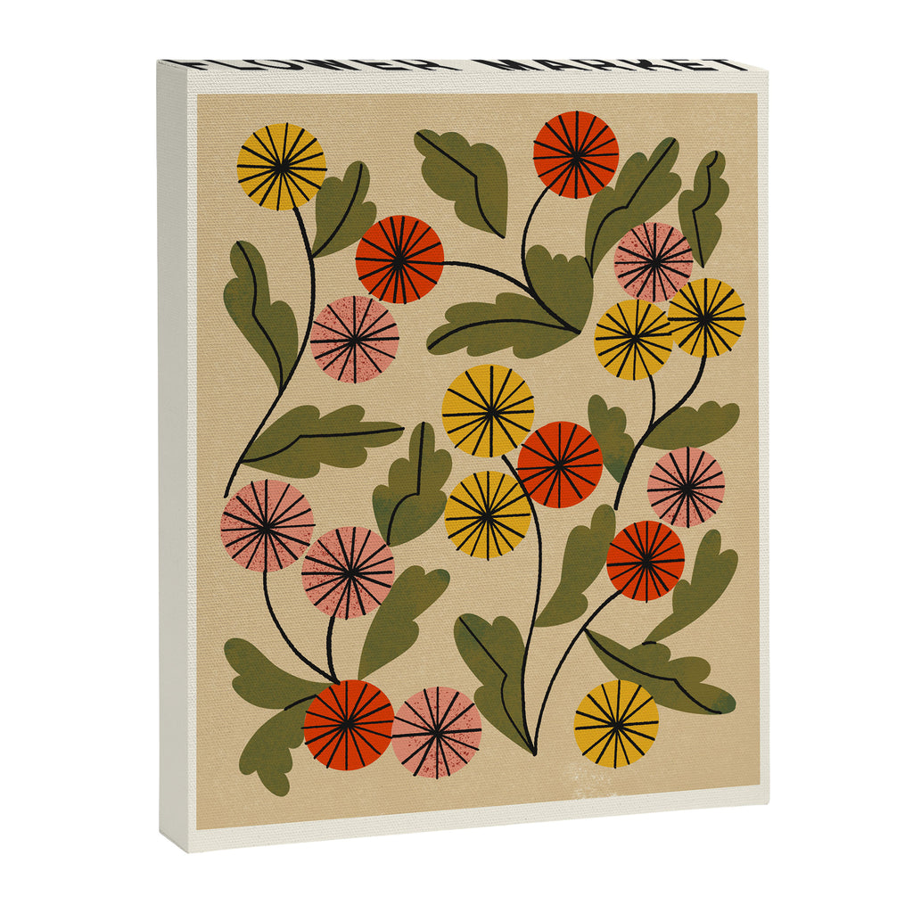 Flower Market No. 9 Canvas Print Gallery Image 6