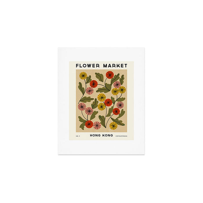 Flower Market No. 9 Art Print Gallery Image 1