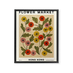 Flower Market No. 9 Framed Canvas Print Gallery Image 6