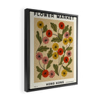 Flower Market No. 9 Framed Canvas Print Gallery Image 2