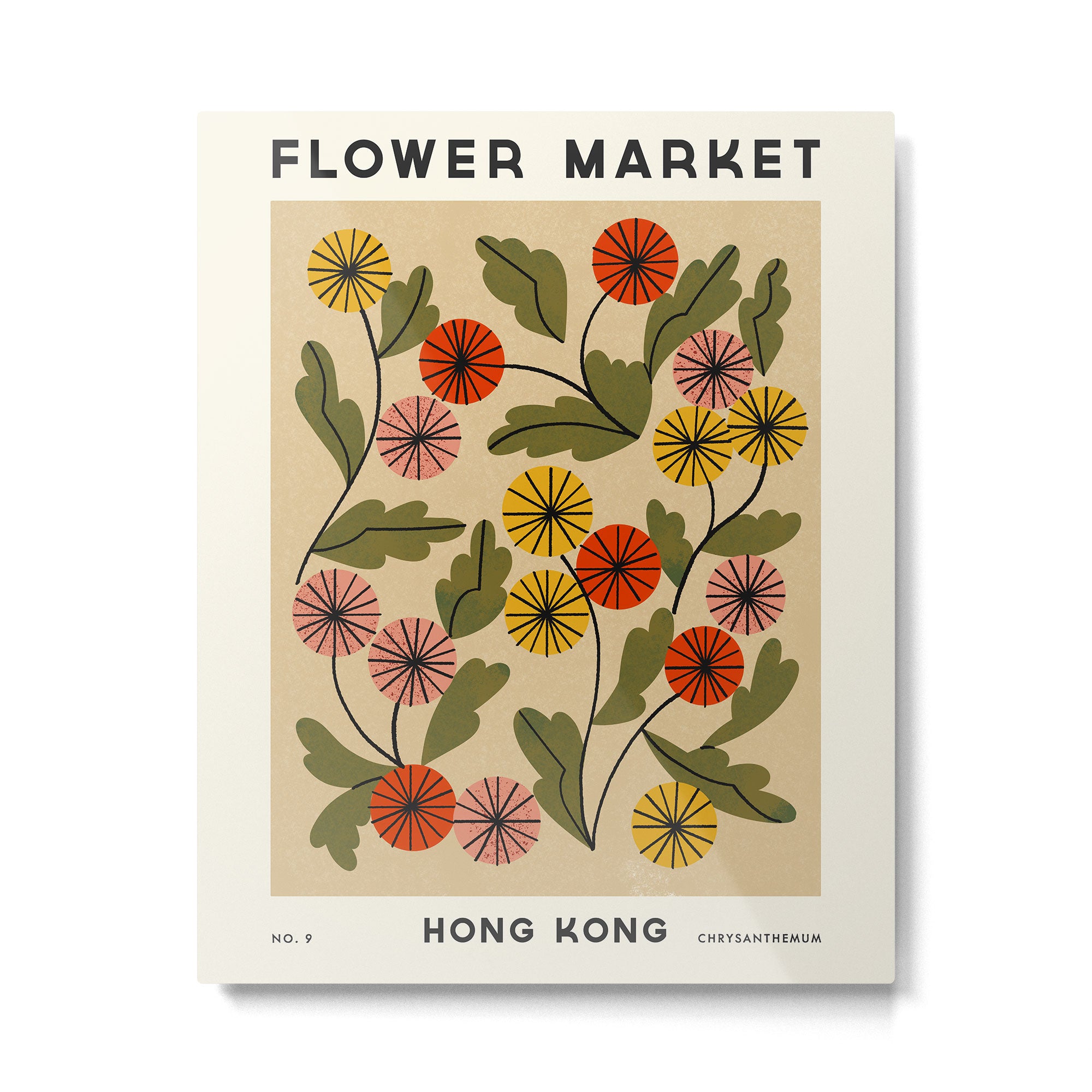Flower Market No. 9 Metal Print Gallery Image 4