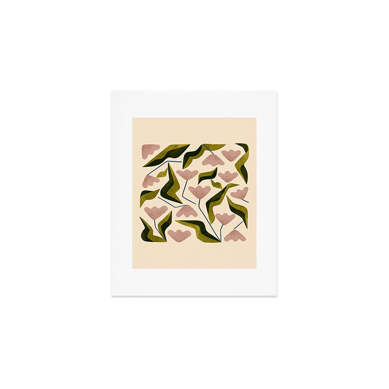 Funky Tulips Art Print Gallery Image 1