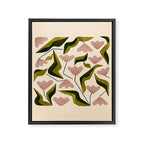 Funky Tulips Framed Canvas Print Gallery Image 8