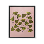 Ginkgo Leaves Framed Canvas Print Gallery Image 8