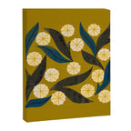 Gold Floral Canvas Print Gallery Image 8