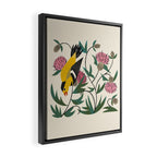 Goldfinch and Thistle Framed Canvas Print Gallery Image 2