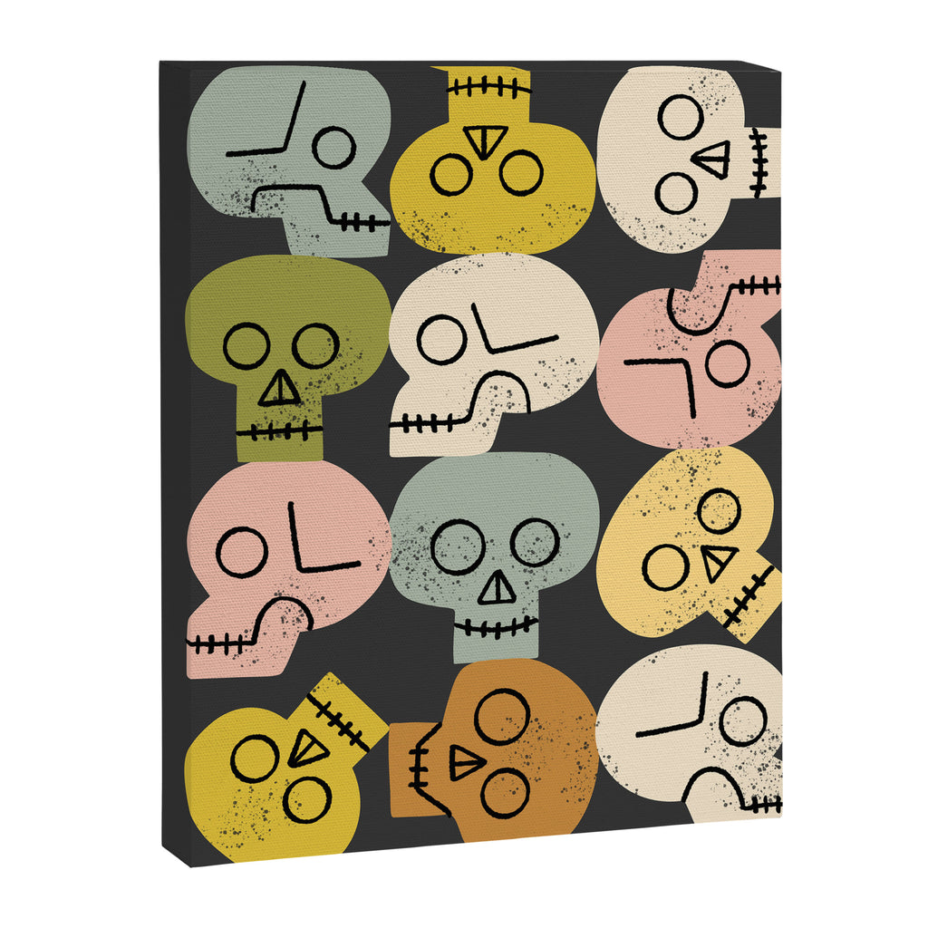 Happy Skulls Canvas Print Gallery Image 6