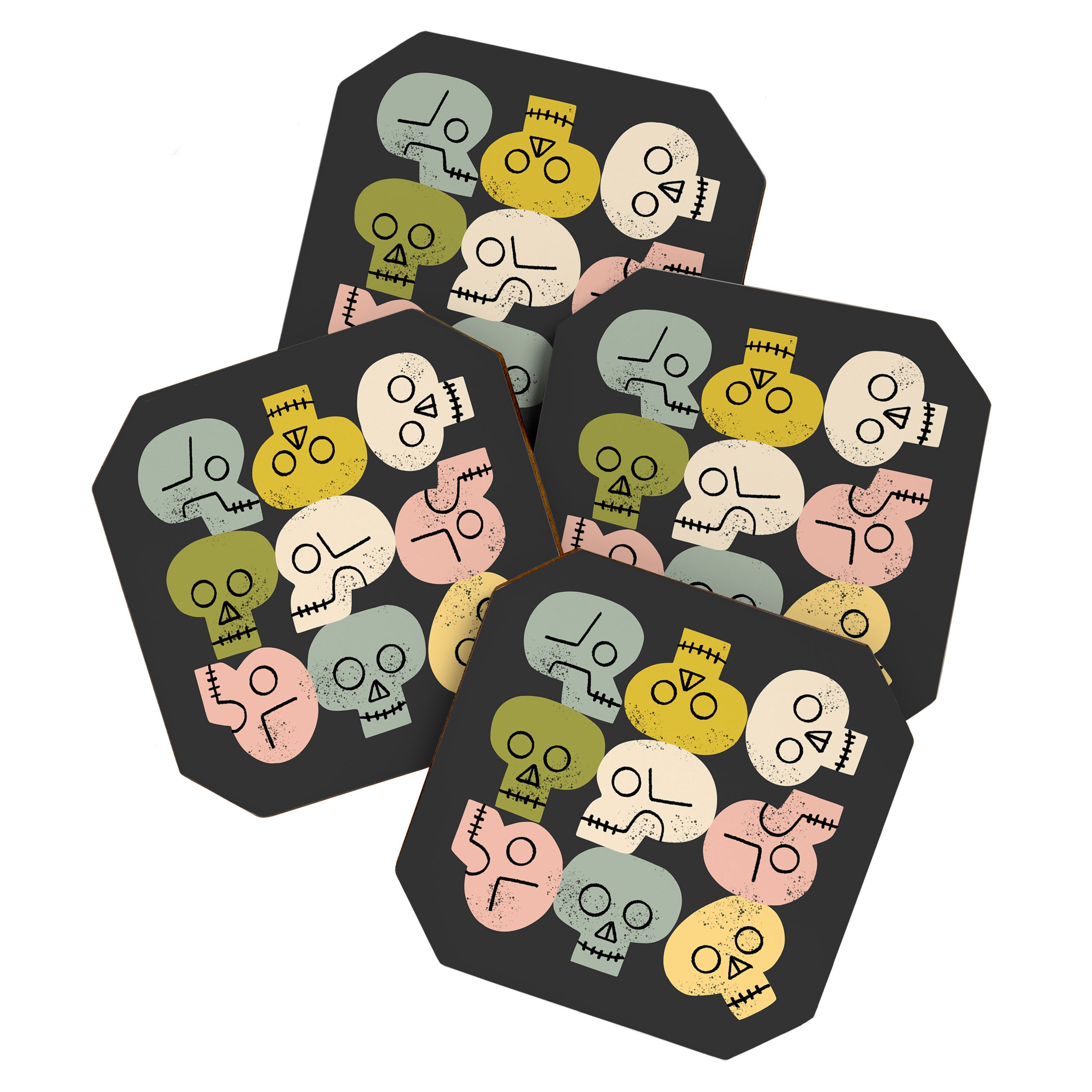 Happy Skulls Coaster Gallery Image 1