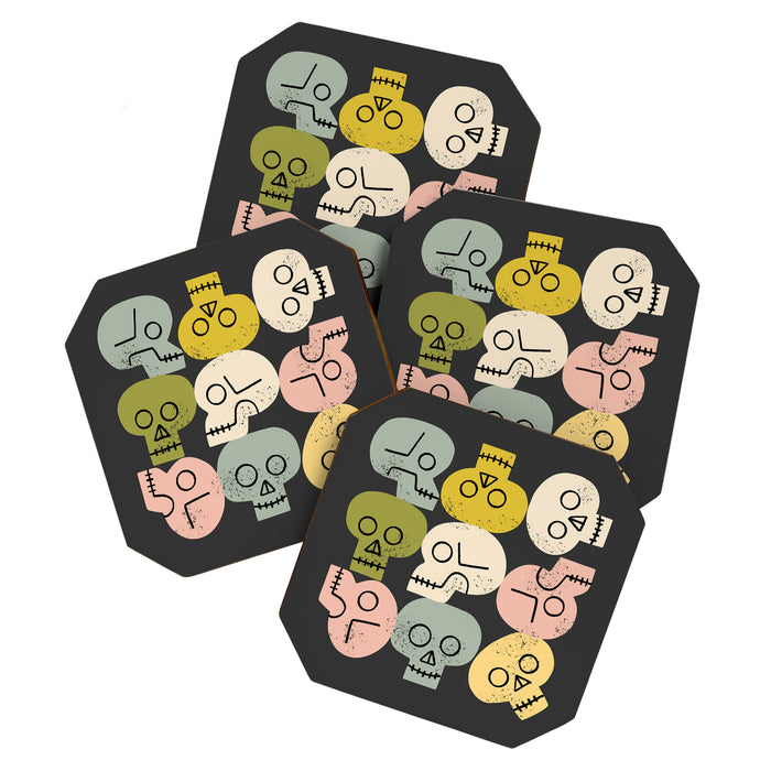 Happy Skulls Coaster Gallery Image 1