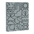 Harmony Grid Canvas Print Gallery Image 6
