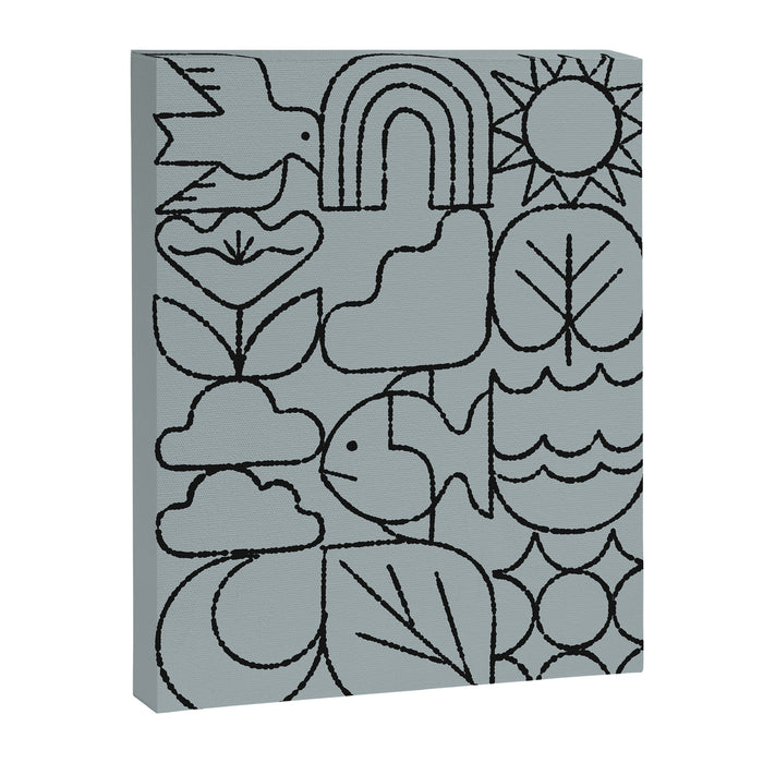 Harmony Grid Canvas Print Gallery Image 1