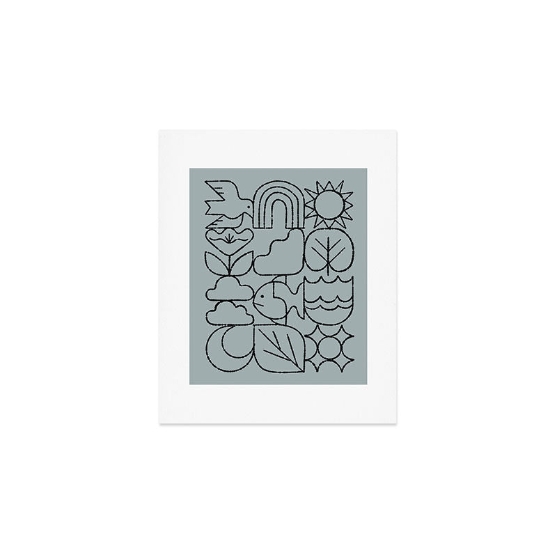 Harmony Grid Art Print Gallery Image 1