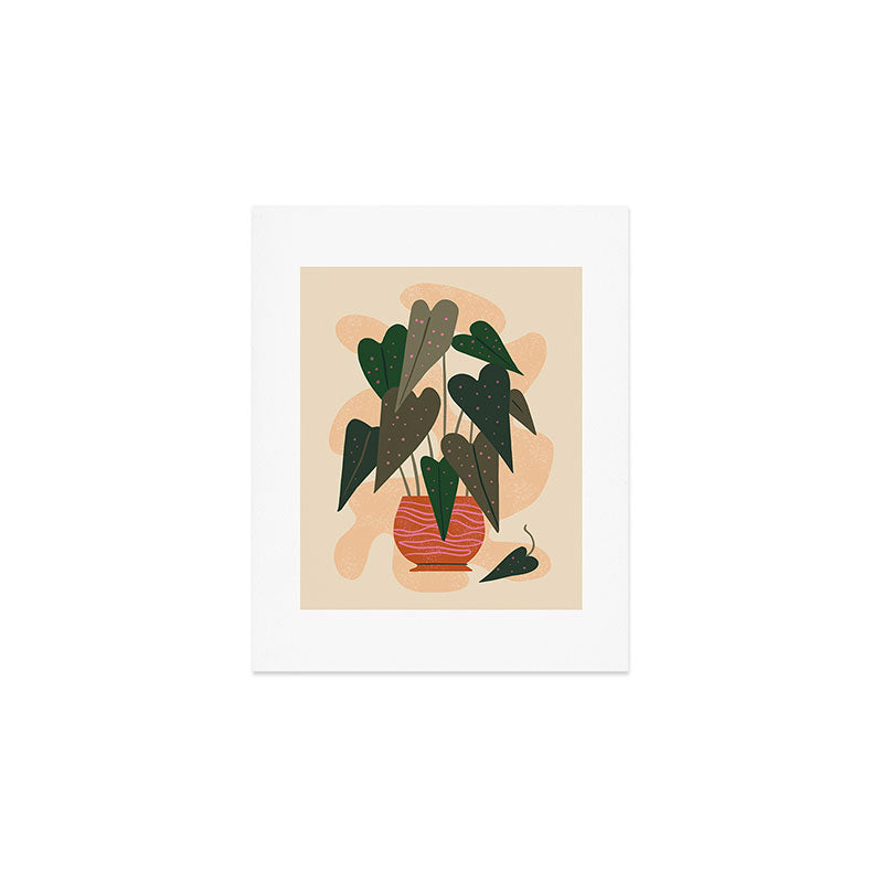Hello Begonia Art Print Gallery Image 1