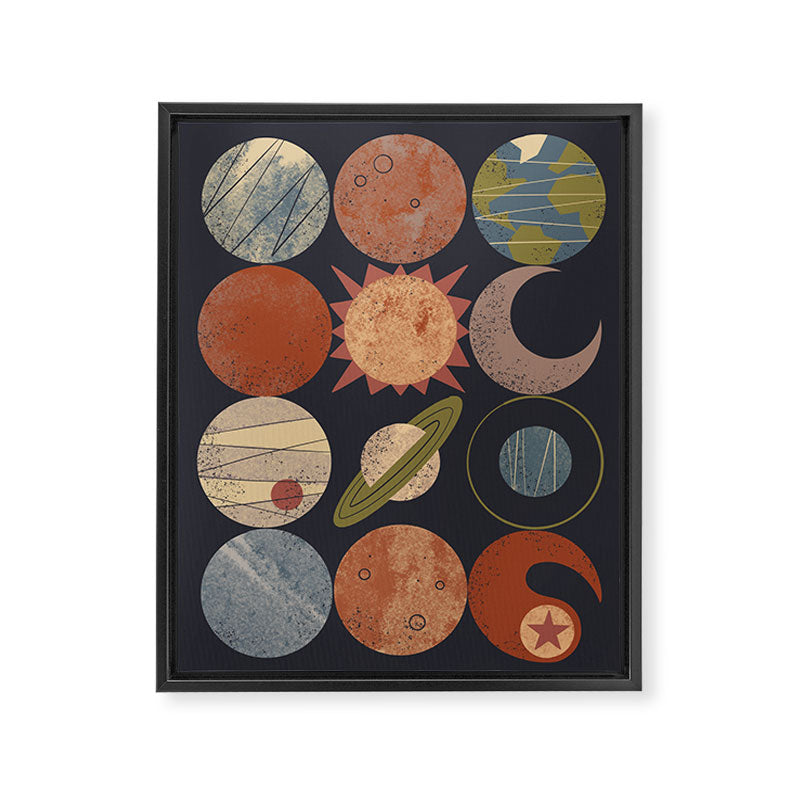 Home System Grid Framed Canvas Print Gallery Image 6