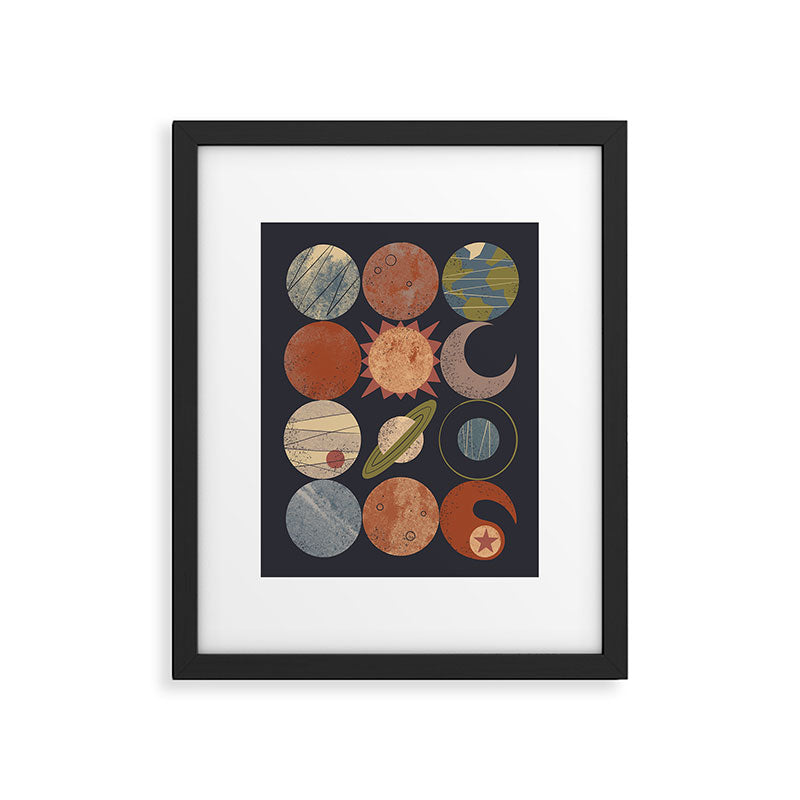 Home System Grid Framed Art Print Gallery Image 5